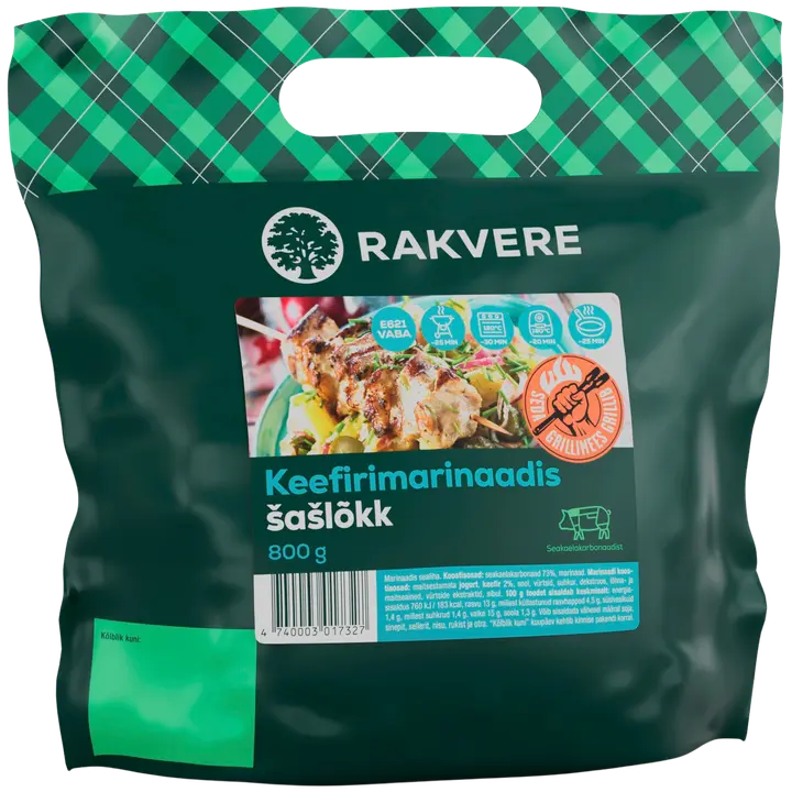 Rakvere Keefirimarinaadis Šašlõkk 800 G