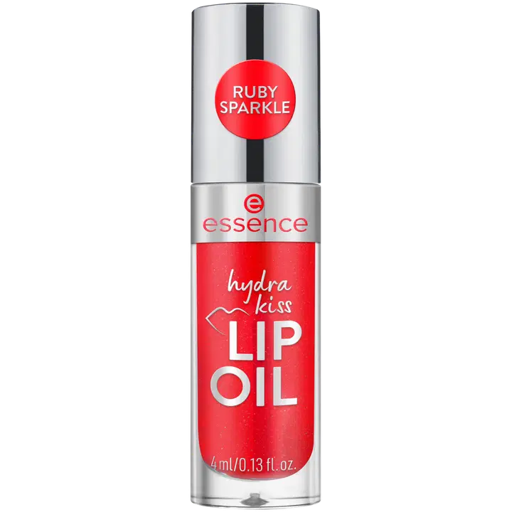 essence hydra kiss LIP OIL 12 Ruby Sparkle 4 ml