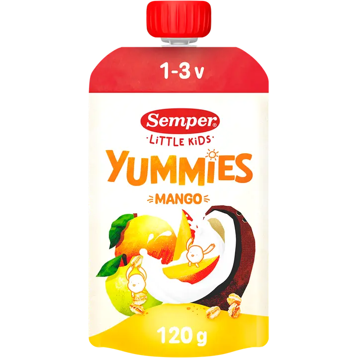 Semper Yummies smoothie mango 120g 1-3 vuotiaille