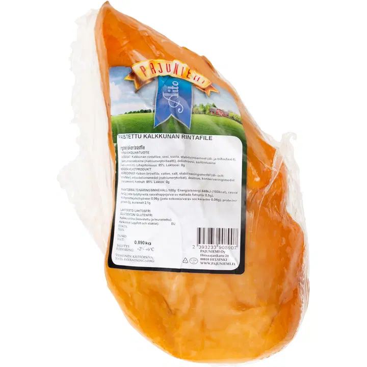 Pajuniemi 1,5kg Paistettu Kalkkunan file