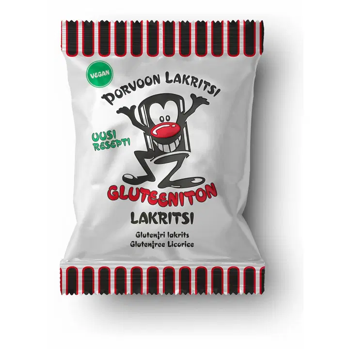 Porvoon Lakritsi Gluteeniton Lakritsi 100g