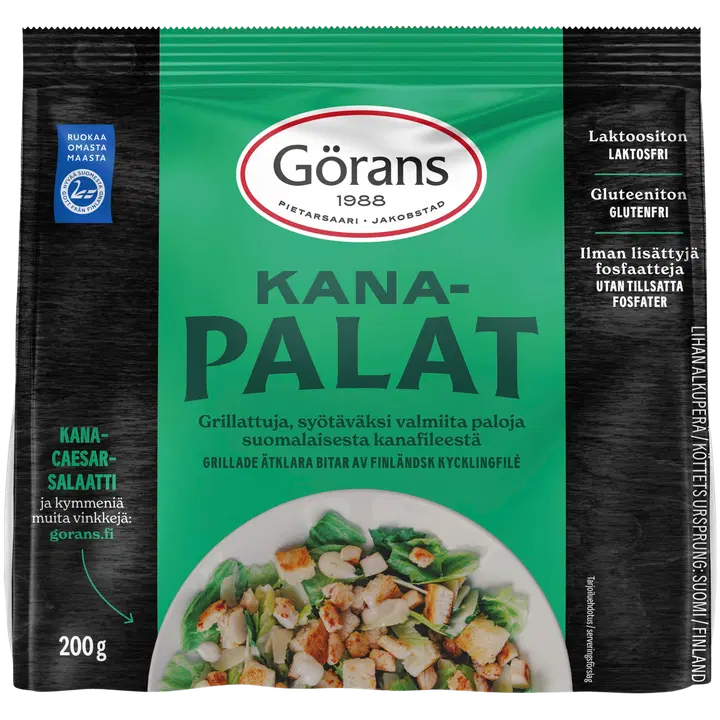 Görans grillattuja kanapalat 200 g