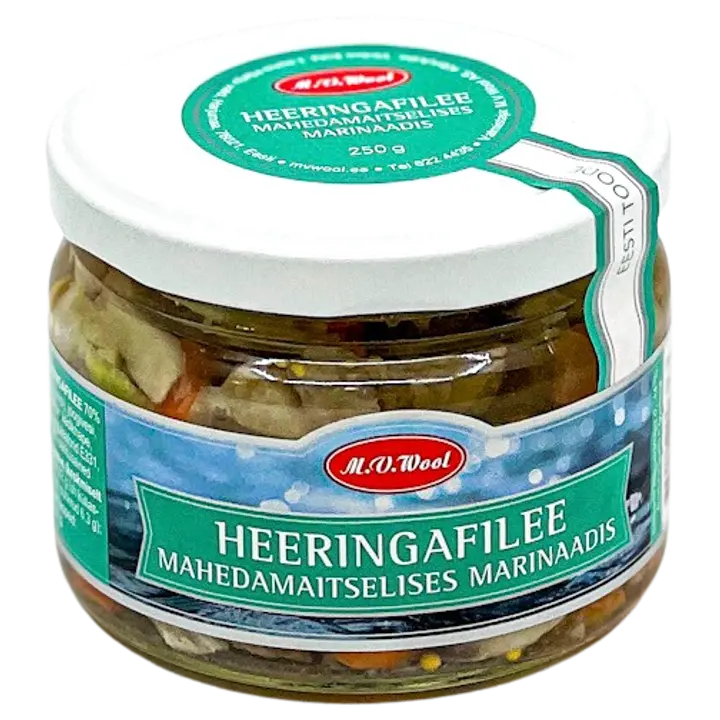 M.V.Wool Heeringafilee Mahedamaitselises Marinaad