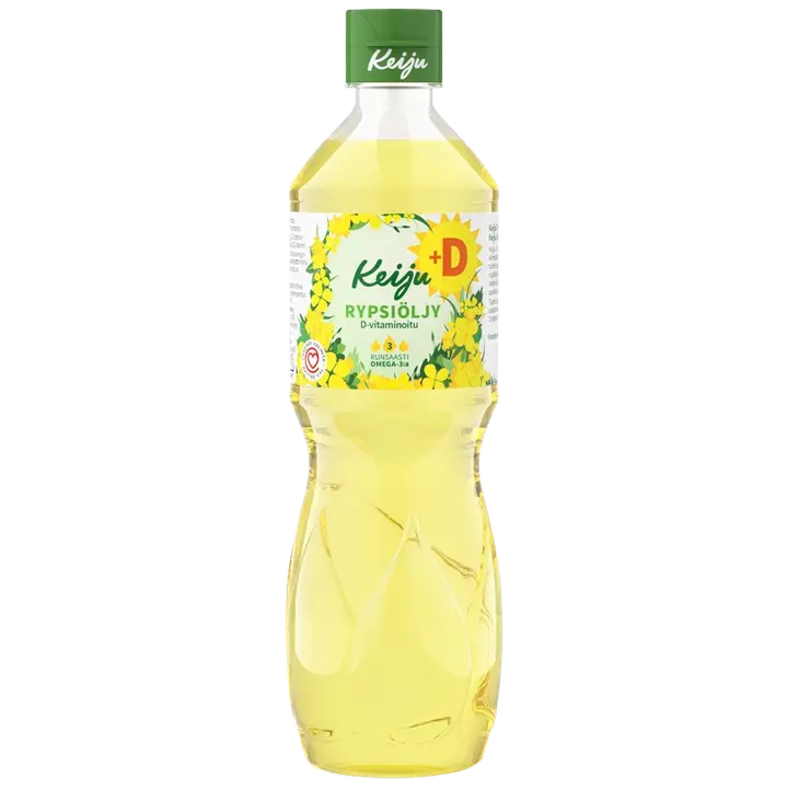 Keiju D-vitaminoitu rypsiöljy 500 ml