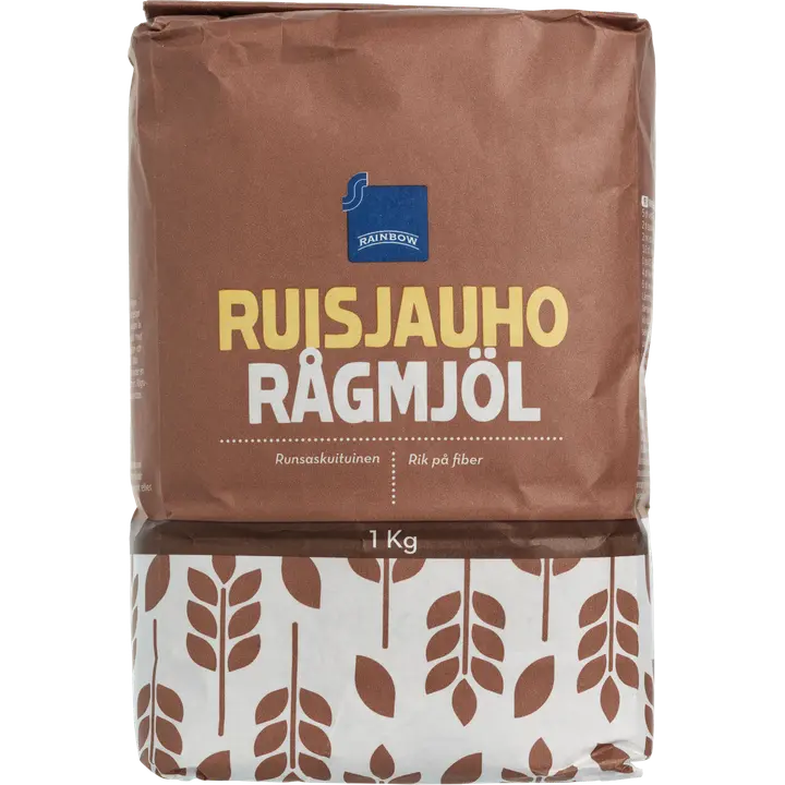 Rainbow ruisjauho 1 kg