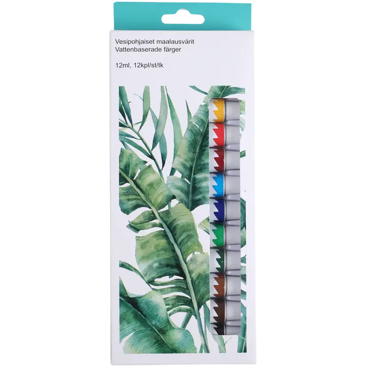 Vesivärit 12 x 12 ml