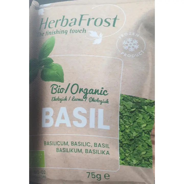 Herbafrost Pakaste basilika hienonnettu 75 g