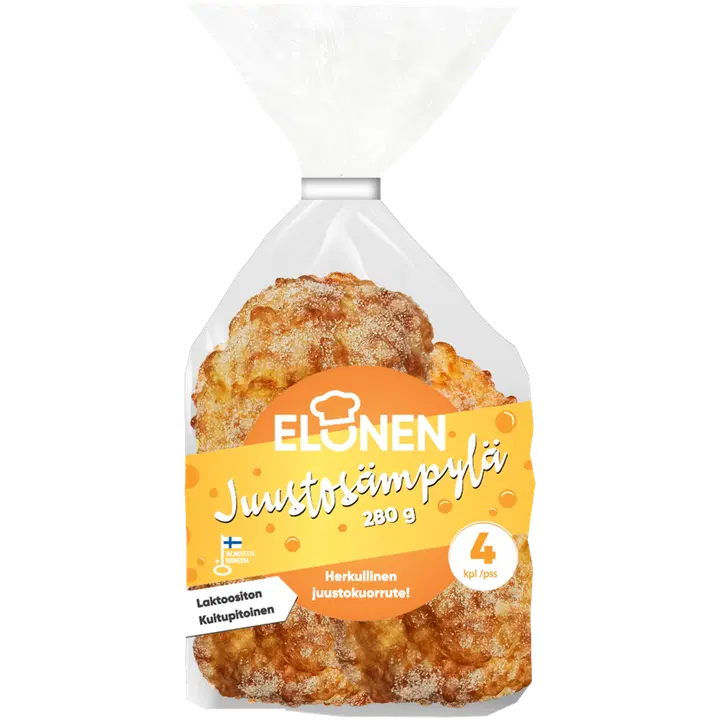 Elonen Juustosämpylä 4kpl 280g