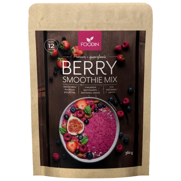 Foodin Smoothie mix Berry 360g
