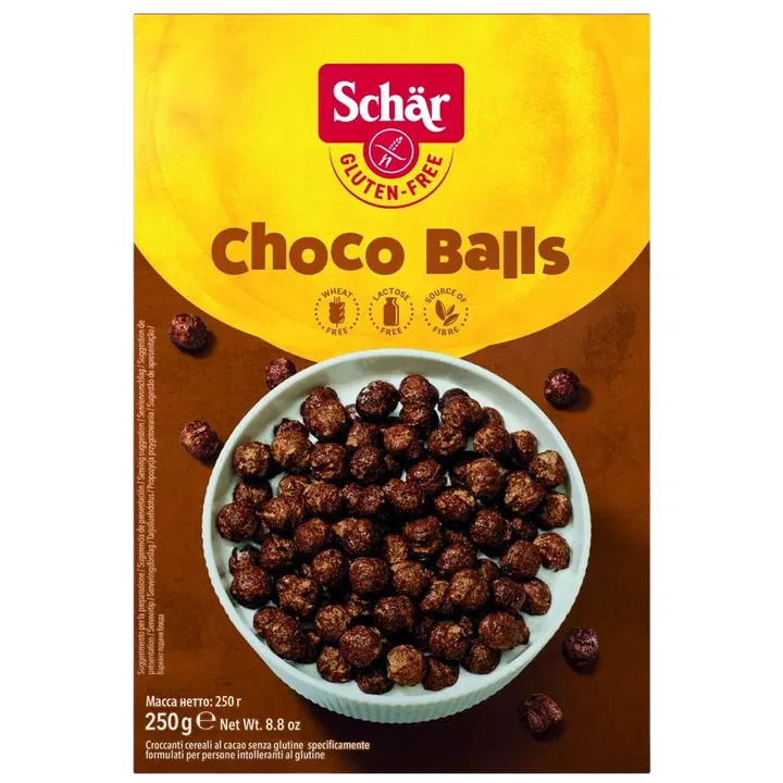 Schär šokolaadipallid gluteenivaba, 250g