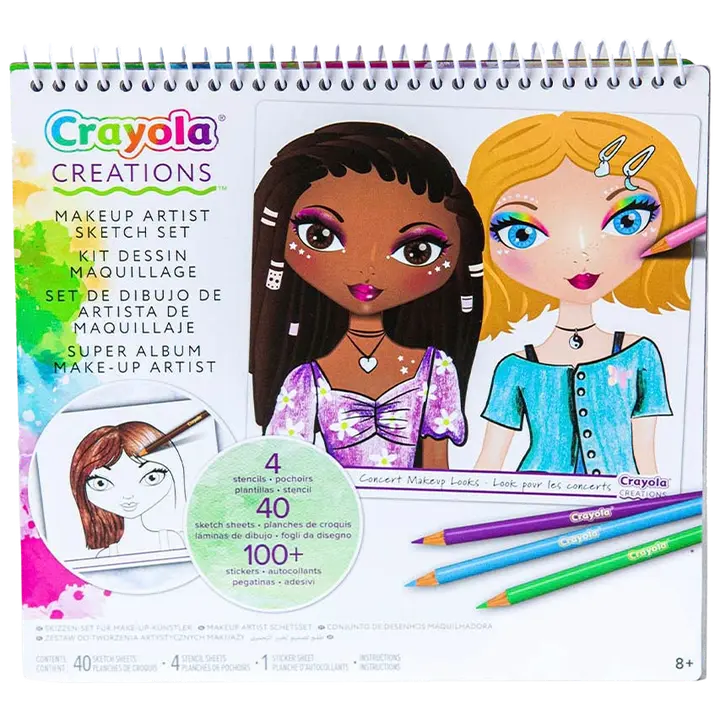 Värvikomplekt meigijoonistus