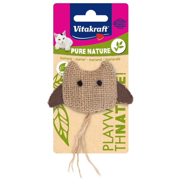 Vitakraft Pure Natrure kissan pöllölelu kissanmintulla