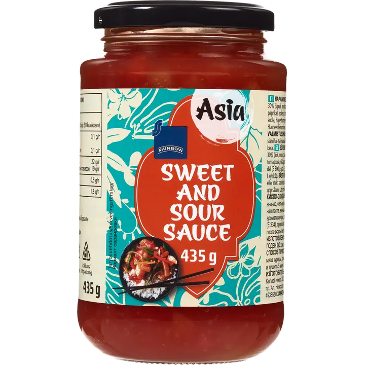 Rainbow 435g Sweet & Sour ateriakastike