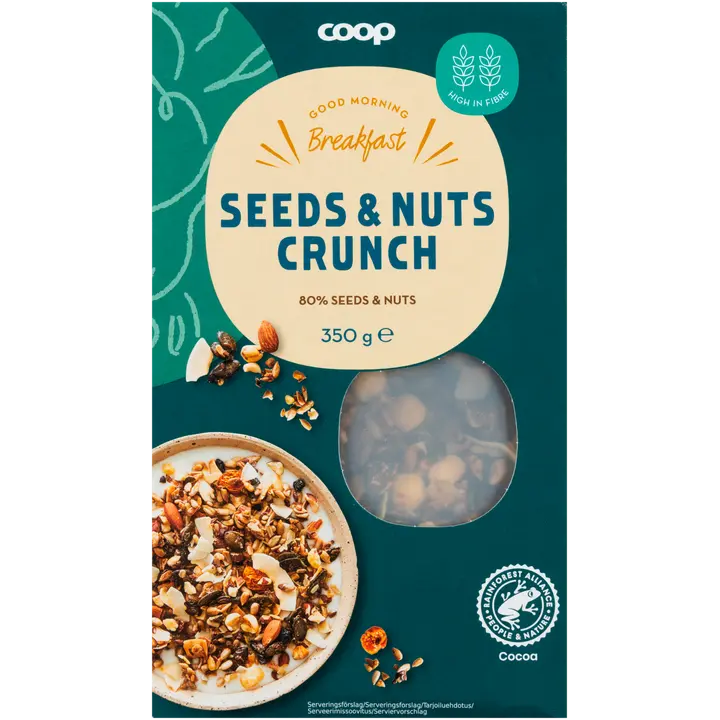 Coop mysli siemeniä ja pähkinöitä 350 g
