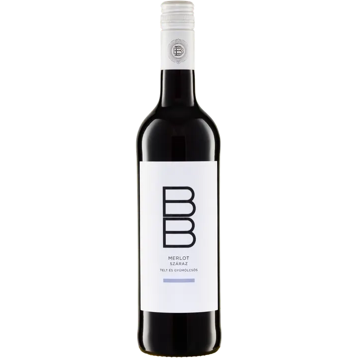 BB Merlot Red Dry KPN vein 13,5%vol 750 ml