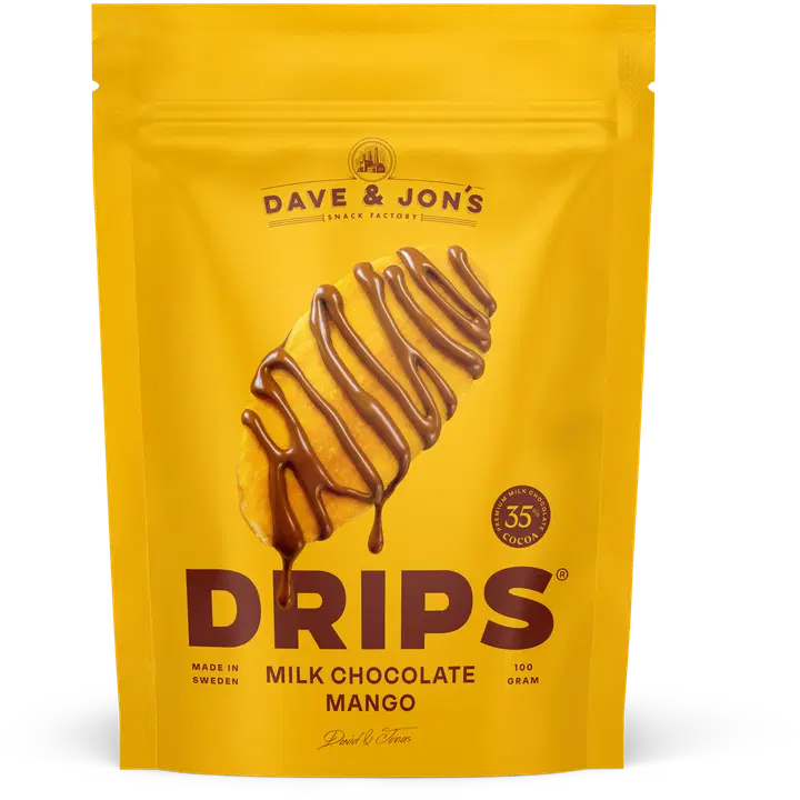 Dave & Jon´s DRIPS Mangoja maitosuklaalla