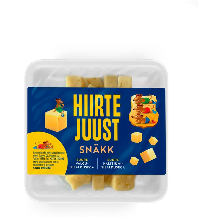 Hiirte Juust Snäkk 175g