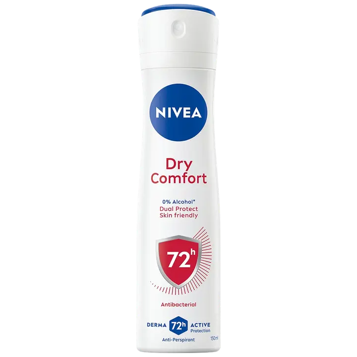 NIVEA 150ml Dry Comfort Deo Spray -antiperspirantti