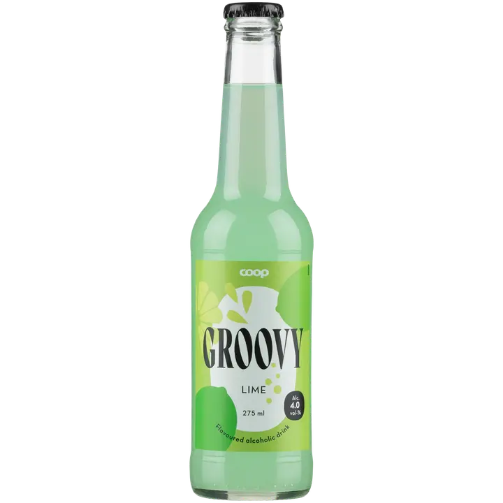 Coop Groovy RTD Lime muu alkohoolne jook 4%vol 275ml