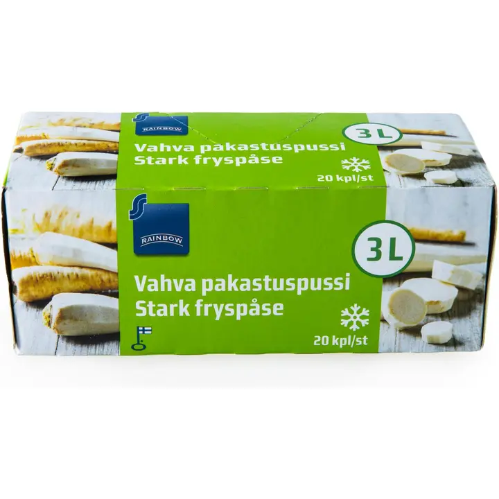 Külmutuskott 3 l 20 tk , tugevad