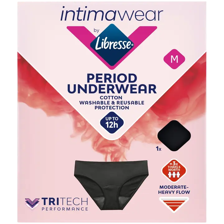 Libresse menstruatsiooni aluspesu hipster keskmine-tugev M