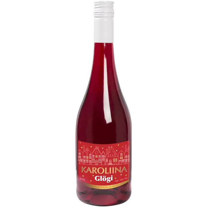 Karksi Karoliina glögi aromatiseeritud puuviljavein 11%vol 750 ml