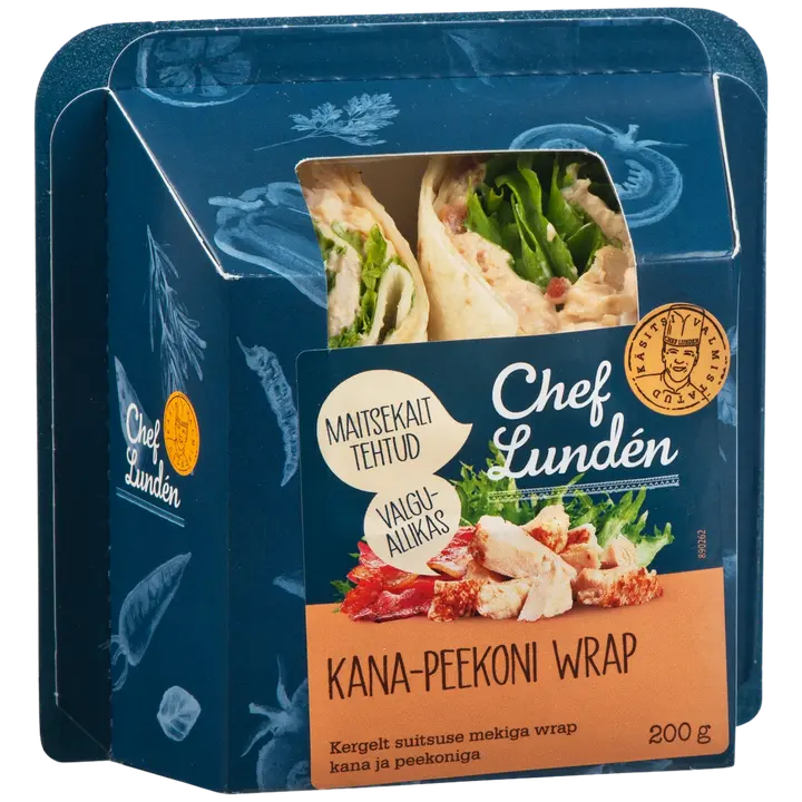 Chef Lunden Kana Peekoni Wrap 200G