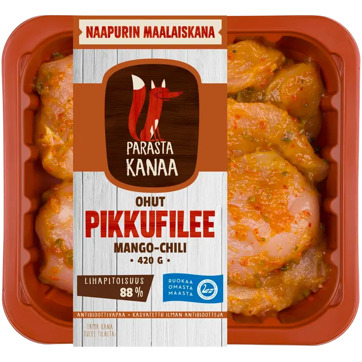 Naapurin Maalaiskanan ohut pikkufilee, mango-chili 420g