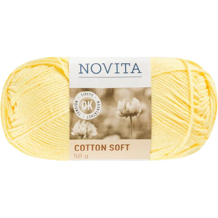 Novita Cotton Soft 50g narsissi 203