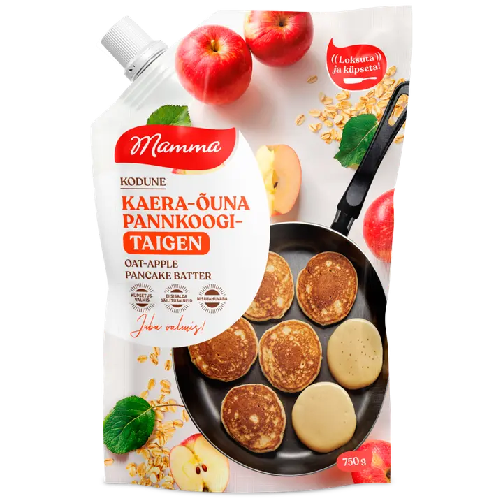 Mamma Kaera-Õuna Pannkoogitaigen 750 G