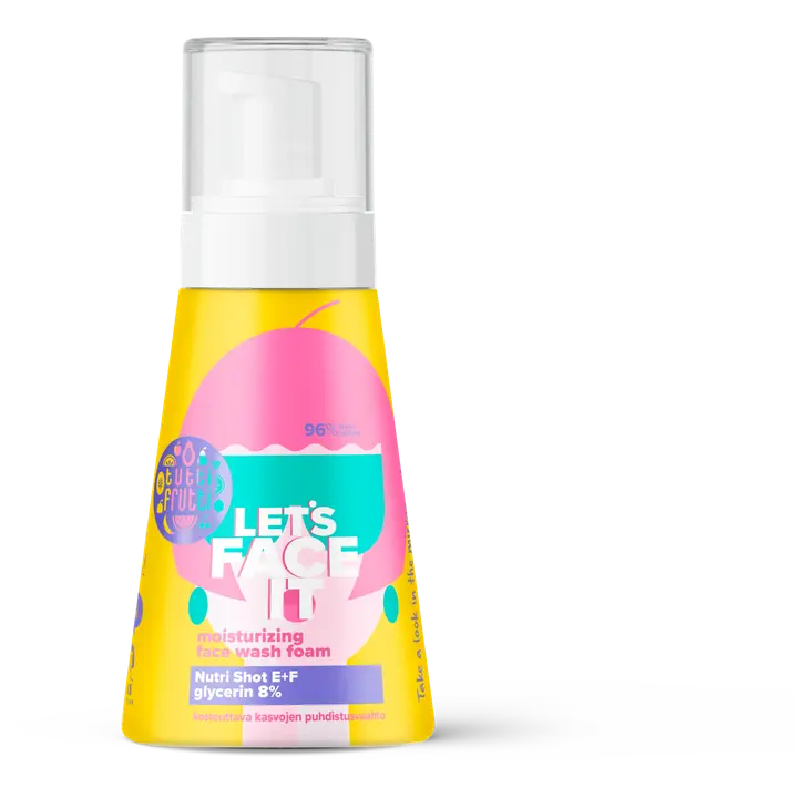 Tutti Frutti näopesuvaht Let's Face It 250ml