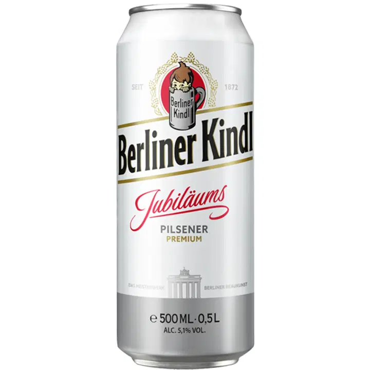 Berliner Kindl Jubiläums Pilsener 0,5 l olut tlk