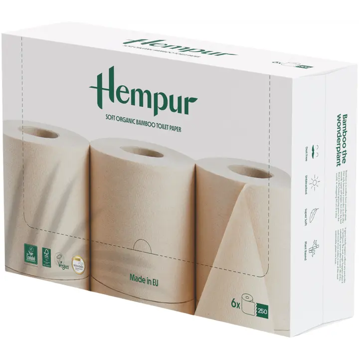 Bambusest tualettpaber 6rulli