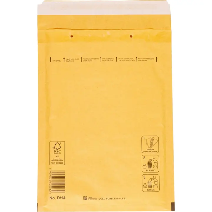 Filmar kuplapussi ruskea D/14 20 x 27 cm