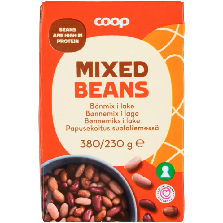 Coop papusekoitus suolaliemessä 380/230 g