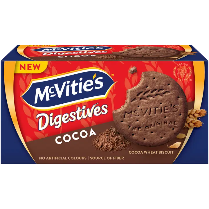 Mcvitie's digestive kakaoküpsised, 250 g