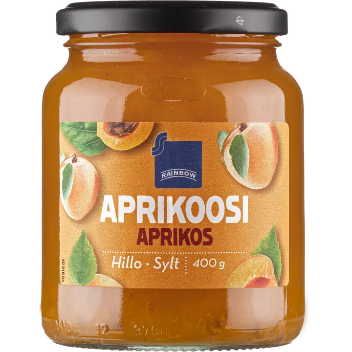 Rainbow aprikoosihillo 400 g