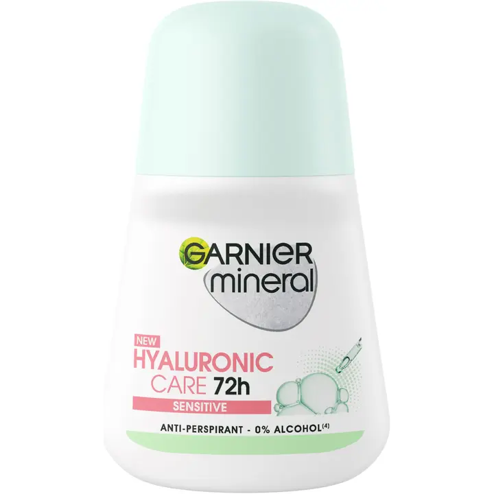 Garnier Mineral Hyaluronic Care 72h Sensitive roll-on deo 50 ml