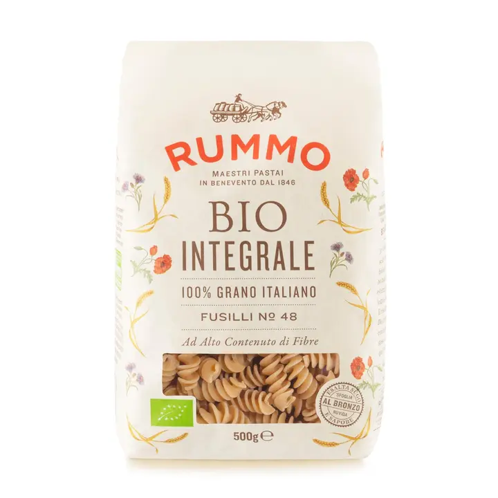 Rummo Luomu täysjyvä fusilli no 48 500g