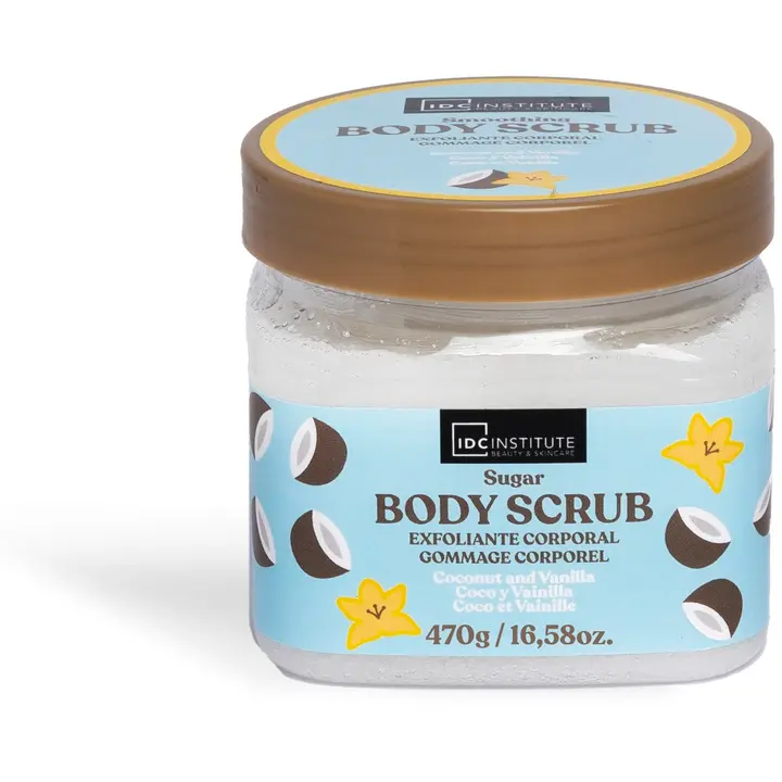 Nauti makeasta hemmotteluhetkestä kookoksen ja vaniljan tuoksussa. Luonnolliset ainesosat kuorivat hellävaraisesti ja ravitsevat ihoa, jättäen sen pehmeäksi, raikkaaksi ja kevyesti tuoksuvaksi.