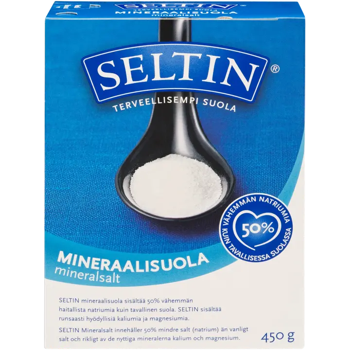 Seltin mineraalisuola 450g