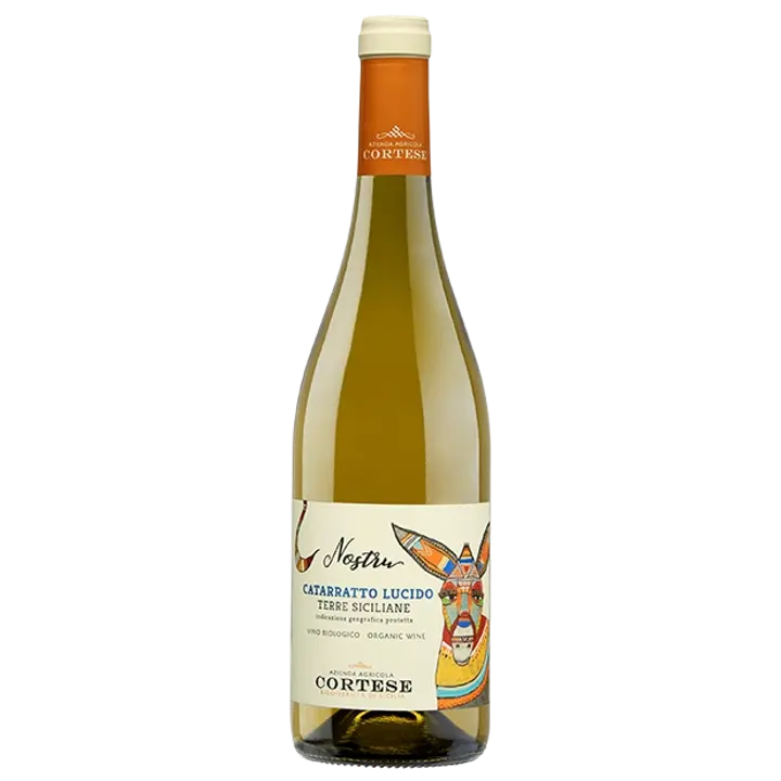 Cortese Nostru Catarratto Lucido Organic KGT vein 12,5%vol 750ml