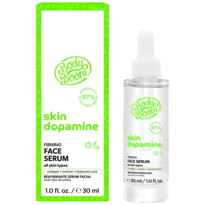 BodyBoom skin dopamine uudistava ja kiinteyttävä kasvoseerumi 30ml