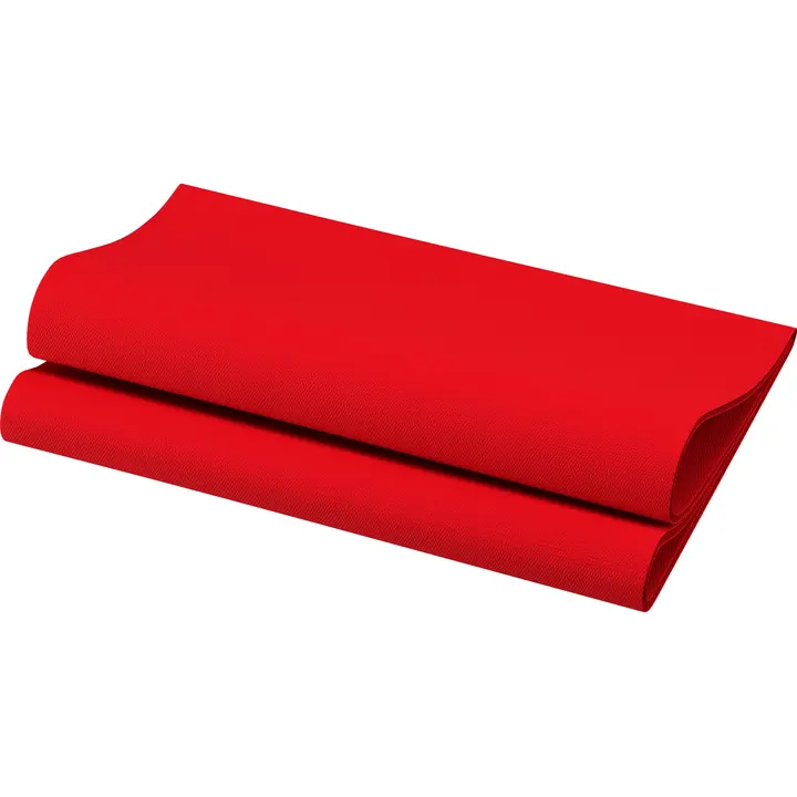 DUNI Bio Dunisoft® 12 kpl 40x40cm punainen lautasliina