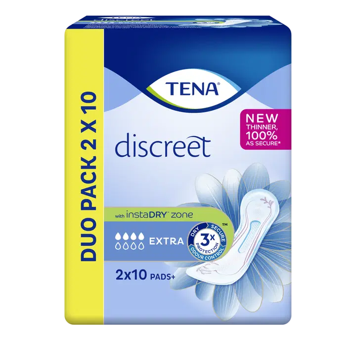 TENA Discreet Extra inkontinenssisuoja 20 kpl Duo pack