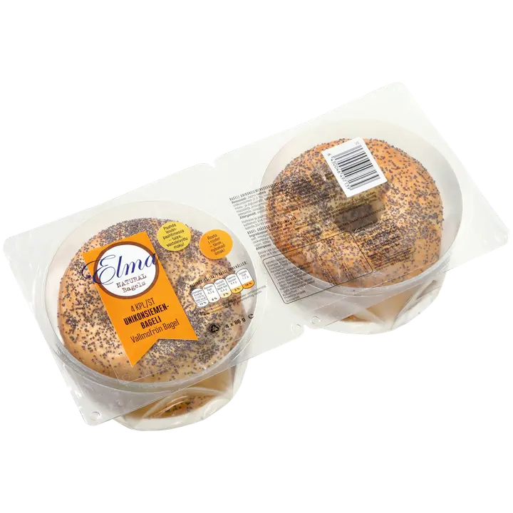 Elma natural bagels Unikonsiemen