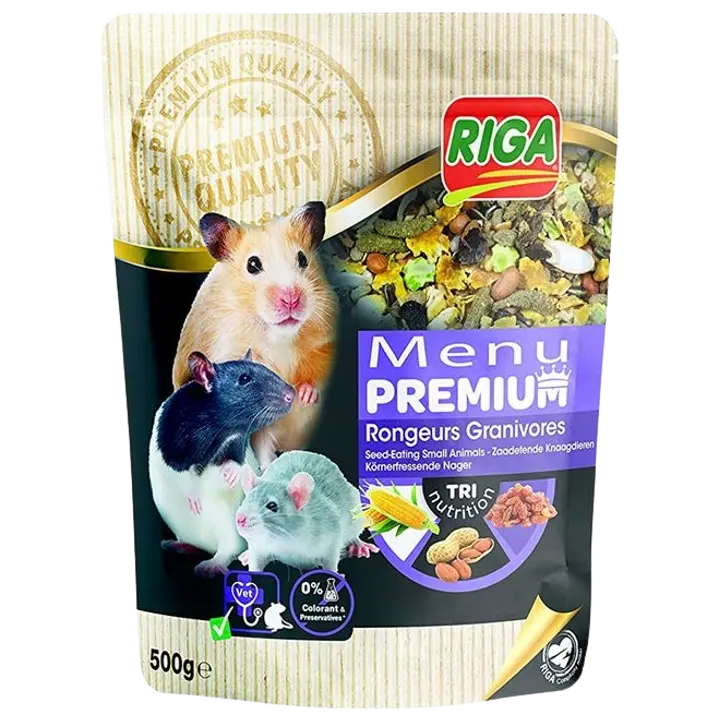 Riga Premium sööt närilistele 500 g
