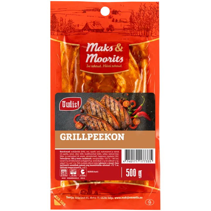 Maks & Moorits Grillpeekon 500G