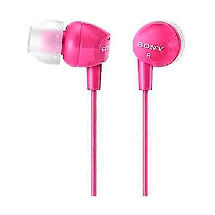 Nööpkõrvaklapid MDR-EX15AP, roosa