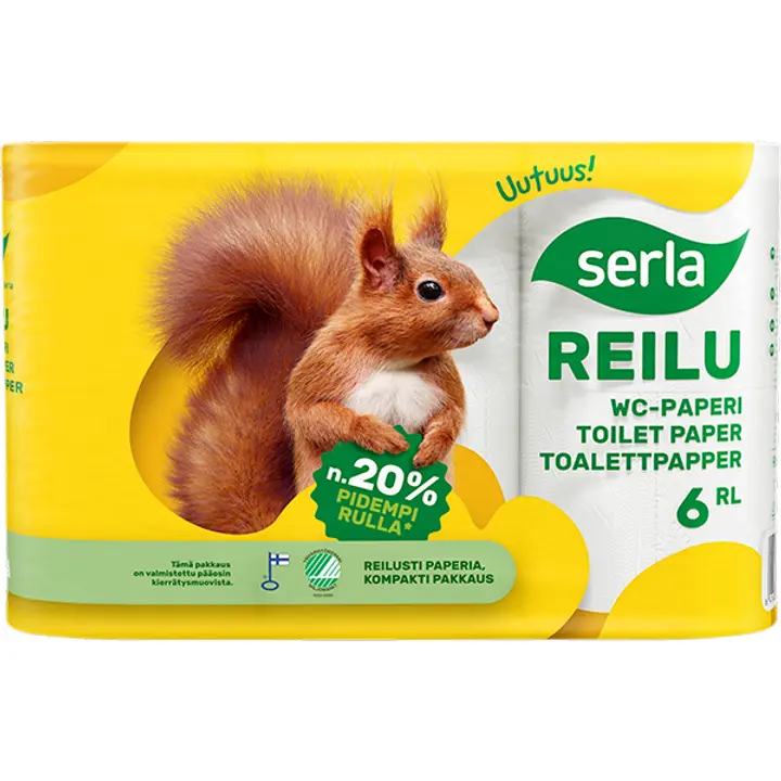 Serla Reilu WC-paperi 6rl